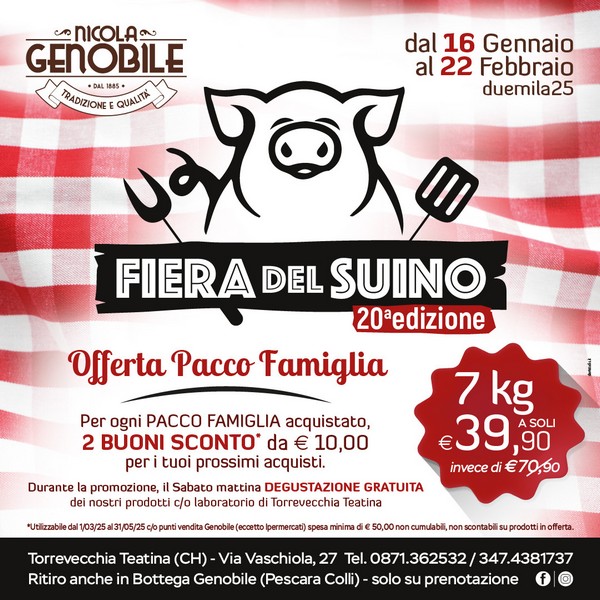 Fiera del Suino - Offerta Pacco famiglia Fiera del Suino - Offerta Pacco famiglia