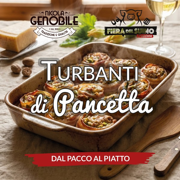 Ricette Dal Pacco al Piatto - Turbanti di Pancetta Turbanti di Pancetta